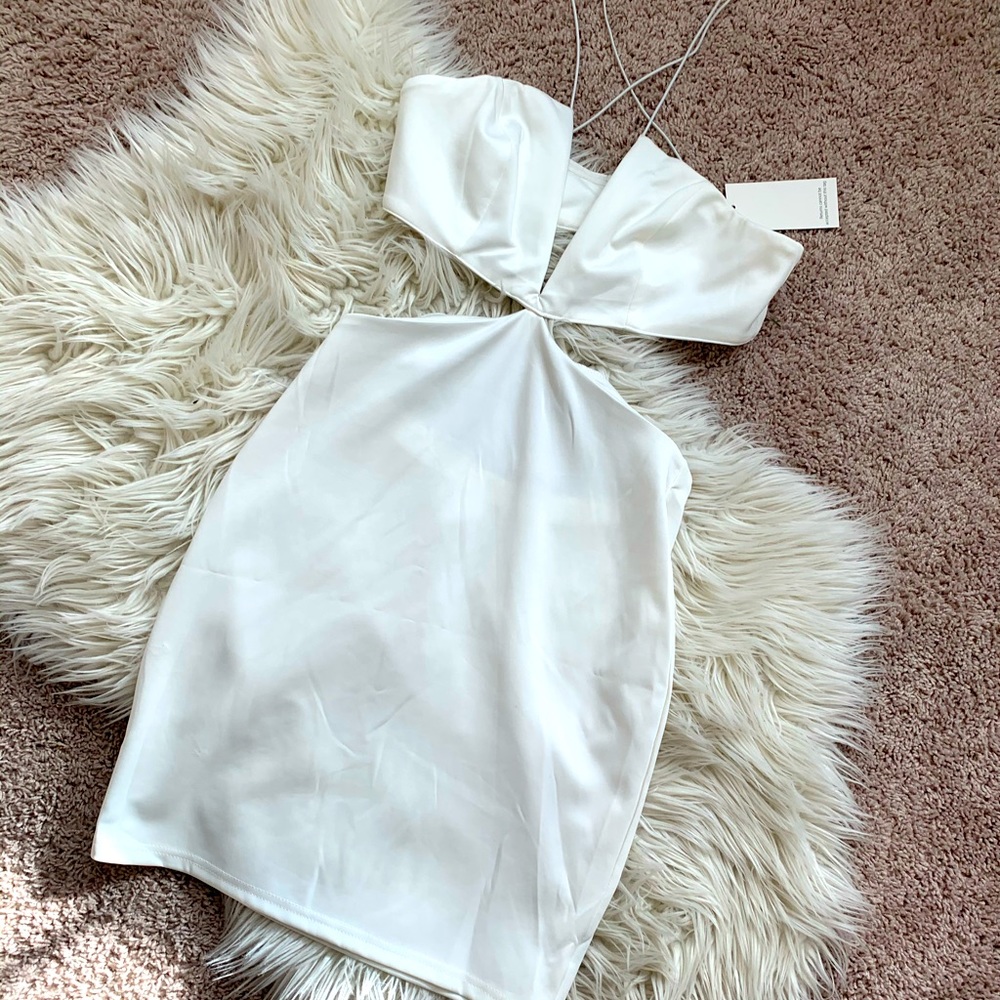 Tobi White Cut Out Dress